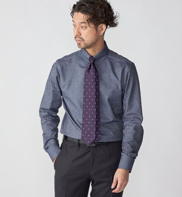 SHIPS「SHIPS: ワンポイント フラワー コモン ネクタイ」|ネクタイ・蝶ネクタイ|