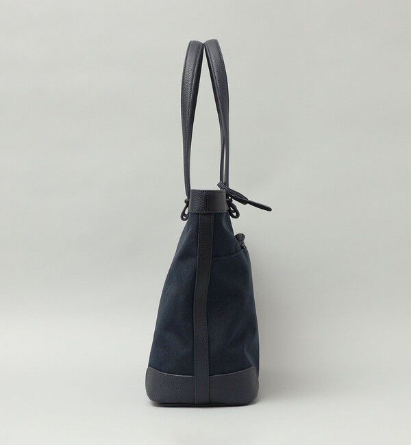 SHIPS「SHIPS: シュリンクレザー &times; ファブリック コンビ トートバッグ」|トートバッグ|