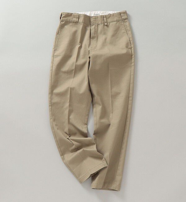 SHIPS「【SHIPS別注】Dickies: テーパード ワーク チノパンツ」|チノ|