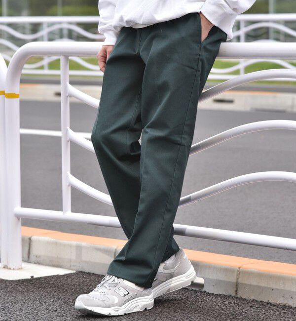 SHIPS「【SHIPS別注】Dickies: テーパード ワーク チノパンツ」|チノ|