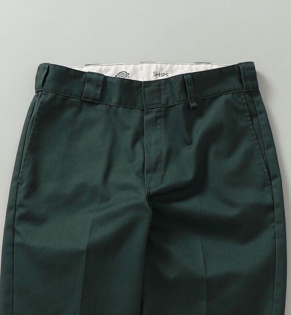 SHIPS「【SHIPS別注】Dickies: テーパード ワーク チノパンツ」|チノ|