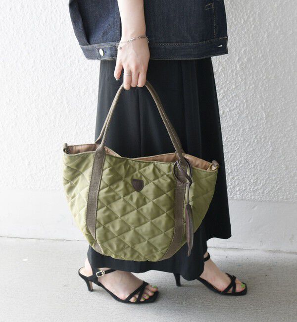 SHIPS any「《一部追加予約》【SHIPS any別注】Folna: 2WAY キルティング バッグ」|トートバッグ|