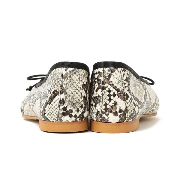 SHIPS any「REMME: パイソン ディープカット バレエシューズ」|バレエシューズ|