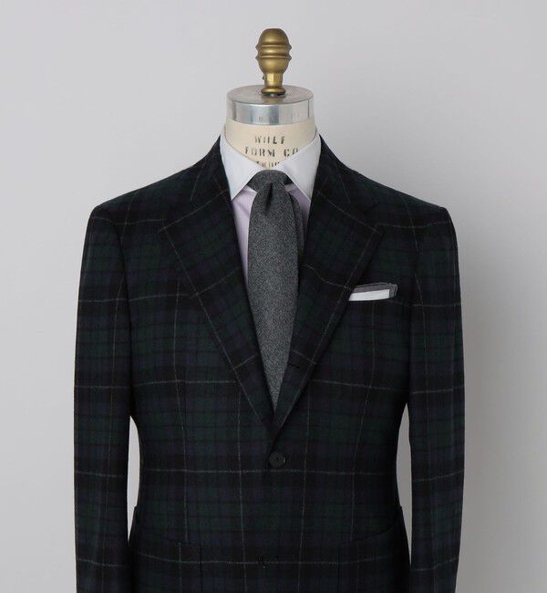 SHIPS「SHIPS: ウール カノニコ 無地 ネクタイ」|ネクタイ・蝶ネクタイ|グレー系