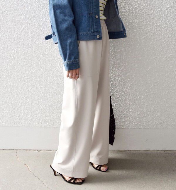 SHIPS any「SHIPS any:〈洗濯機可能〉イージー ベイカー ワイド パンツ 23SS」|その他|