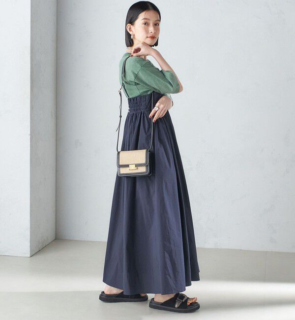 SHIPS for women「kabinett:BOX BAG MINI LINEN ◇」|ショルダー・メッセンジャー|