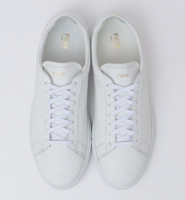SHIPS「【SHIPS別注】PIEVE: カーフレザー スニーカー」|スニーカー|
