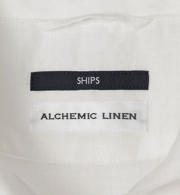 SHIPS「SHIPS: SOLOTEX(R) リネン 7スリーブ カプリシャツ」|シャツ・ブラウス|