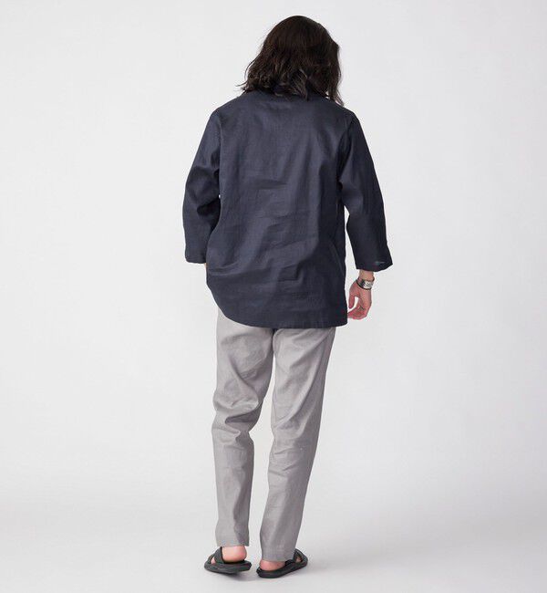 SHIPS「SHIPS: SOLOTEX(R) リネン 7スリーブ カプリシャツ」|シャツ・ブラウス|