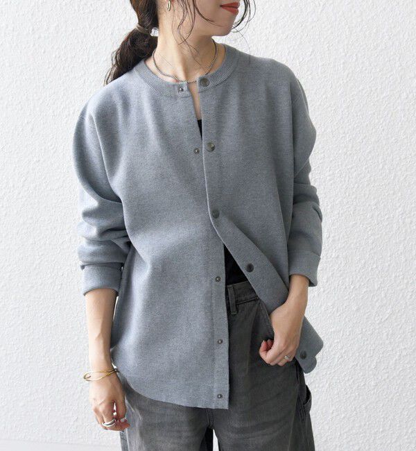 SHIPS any「SHIPS any: 〈手洗い可能〉ミラノリブ クルーネック カーディガン 25AW◇」|カーディガン|