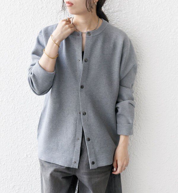 SHIPS any「SHIPS any: 〈手洗い可能〉ミラノリブ クルーネック カーディガン 25AW◇」|カーディガン|