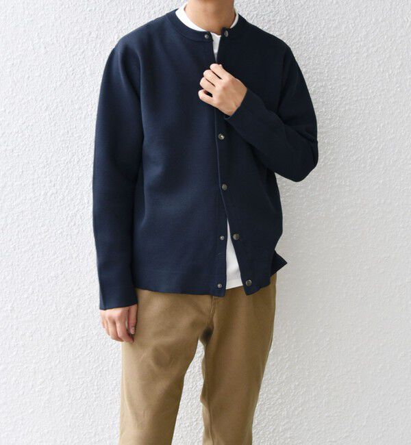 SHIPS any「SHIPS any: 〈手洗い可能〉ミラノリブ クルーネック カーディガン 25AW◇」|カーディガン|