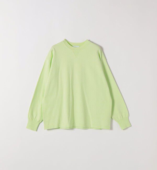 SHIPS any「SHIPS any:〈手洗い可能〉スウェットライク ニット プルオーバー」|ニット・セーター|