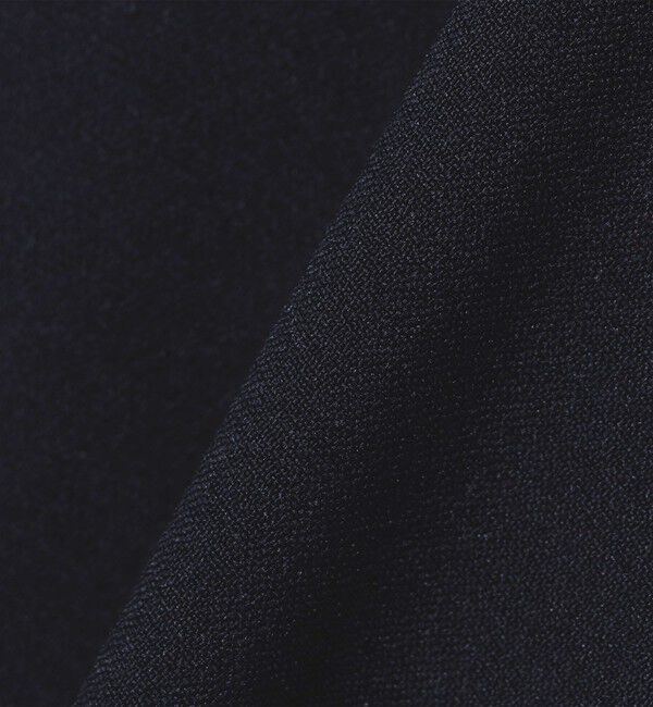 SHIPS any「《一部追加予約》【WEB限定】SHIPS any: ダブルクロス ウエスト タック Aライン ワンピース ［NAVY BLUE］」|ワンピース|