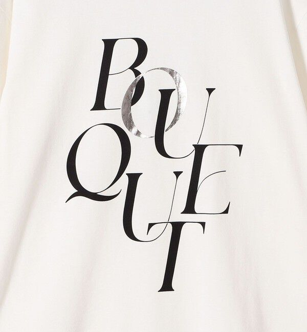 SHIPS for women「【WEB限定】バリエーション ロゴ プリント ロングスリーブ TEE」|Tシャツ・カットソー|