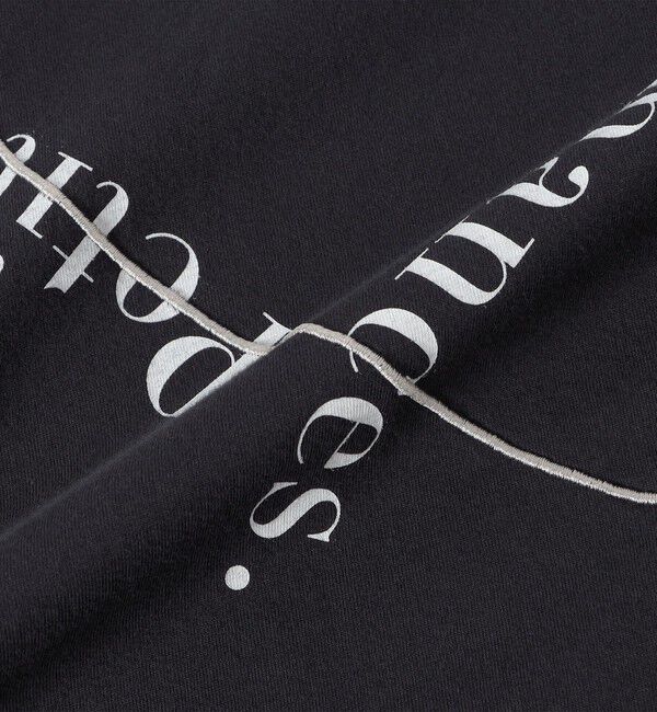 SHIPS for women「【WEB限定】バリエーション ロゴ プリント ロングスリーブ TEE」|Tシャツ・カットソー|