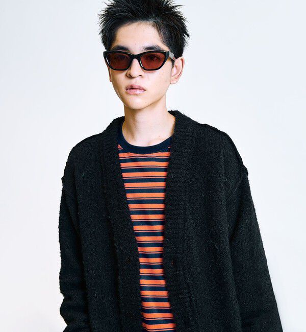 SHIPS「City Ambient Products:〈手洗い可能〉ループヤーン ワイドリブ カーディガン」|カーディガン|