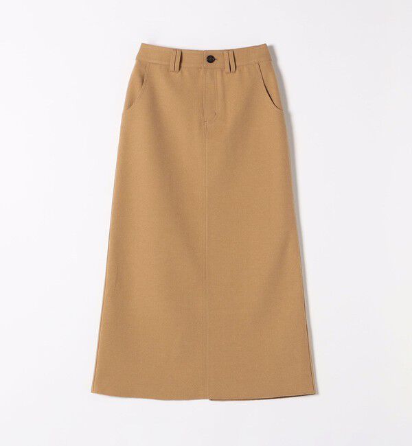 SHIPS any「SHIPS any: エア ニードル ストレート ロング スカート」|スカート|