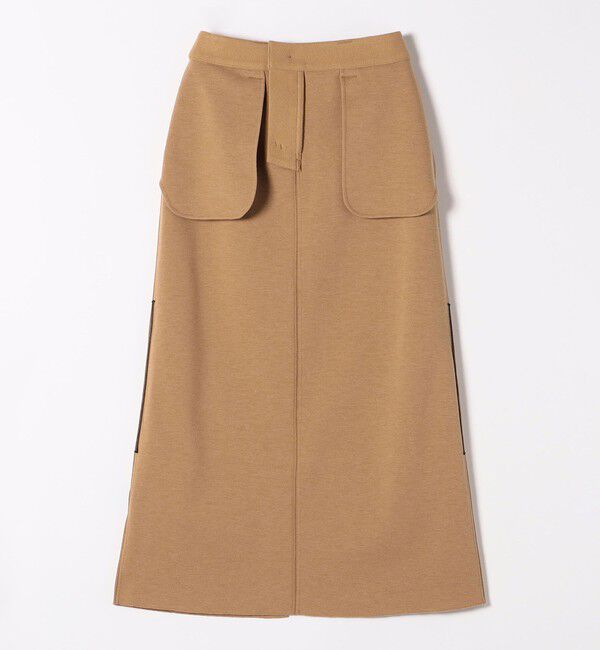 SHIPS any「SHIPS any: エア ニードル ストレート ロング スカート」|スカート|