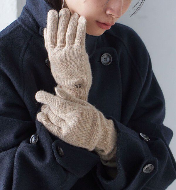 SHIPS for women「【SHIPS別注】William Brunton:刺繍 グローブ」|手袋|