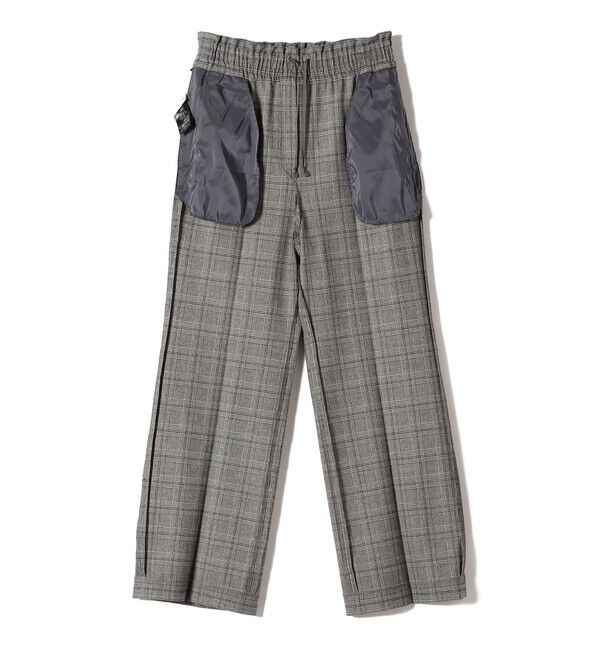 SHIPS for women「〈手洗い可能〉両面起毛 セミフレア チェック パンツ」|その他|