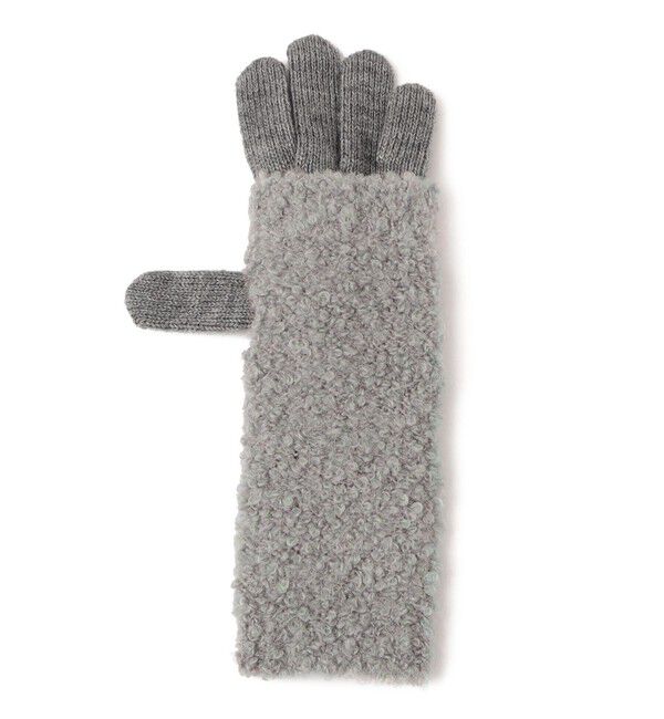 SHIPS for women「3WAY ブークレ グローブ」|手袋|