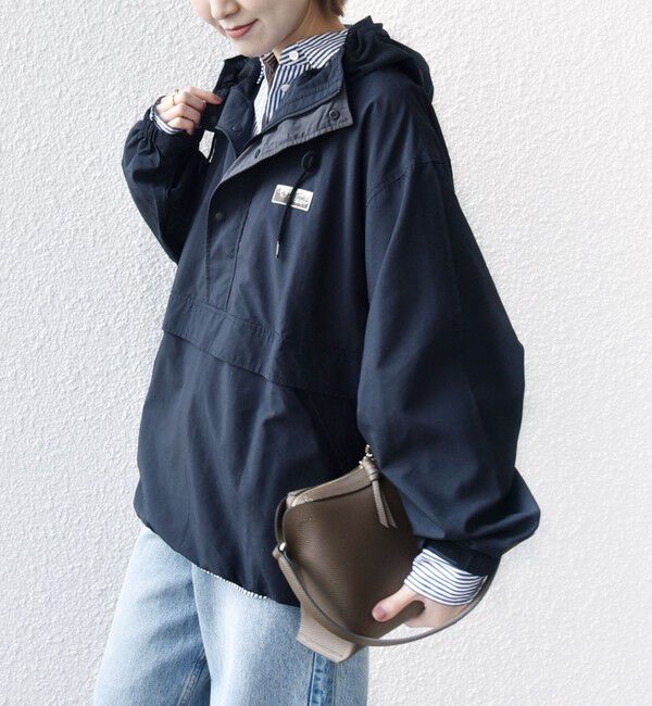 SHIPS for women「【SHIPS別注】WILD THINGS:〈洗濯機可能〉アノラック ジャケット」|ブルゾン・スタジャン|ブラック