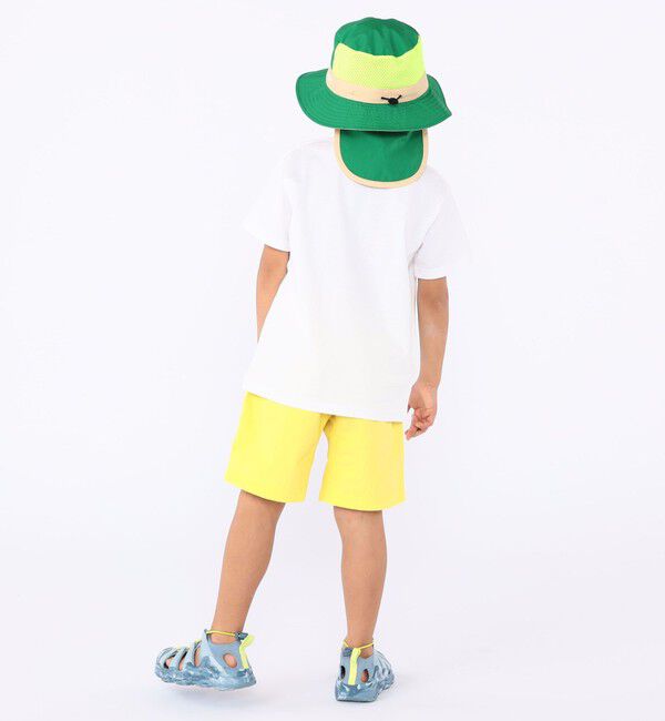 SHIPS KIDS「SHIPS KIDS:〈UVカット/撥水/吸水速乾〉サファリ ハット」|ハット|