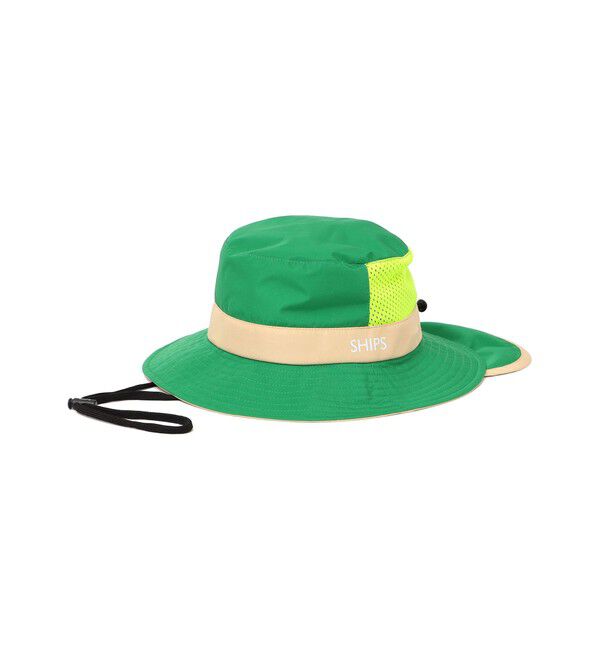 SHIPS KIDS「SHIPS KIDS:〈UVカット/撥水/吸水速乾〉サファリ ハット」|ハット|