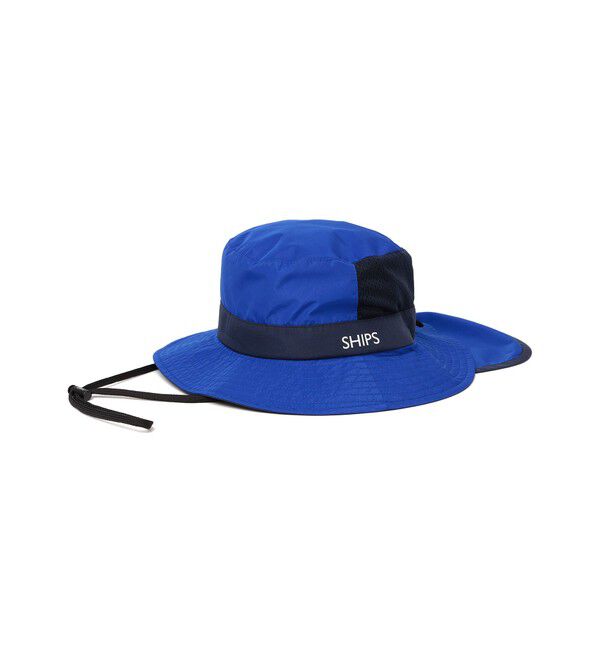 SHIPS KIDS「SHIPS KIDS:〈UVカット/撥水/吸水速乾〉サファリ ハット」|ハット|