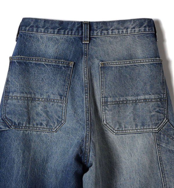 SHIPS for women「【SHIPS別注】WHITE FIELD:デニム ペインター パンツ」|デニム|