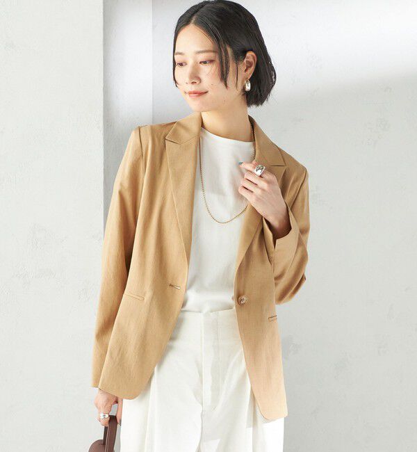 SHIPS for women「〈手洗い可能〉FUNCTIONAL テーラード ジャケット（セットアップ対応）」|テーラードジャケット|