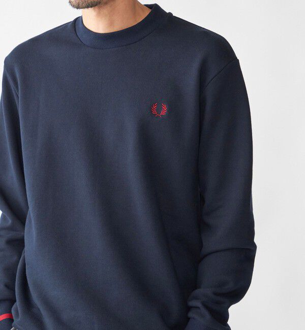 SHIPS「【SHIPS別注】FRED PERRY: シングル ティップ スウェットシャツ」|スウェット・ジャージ|