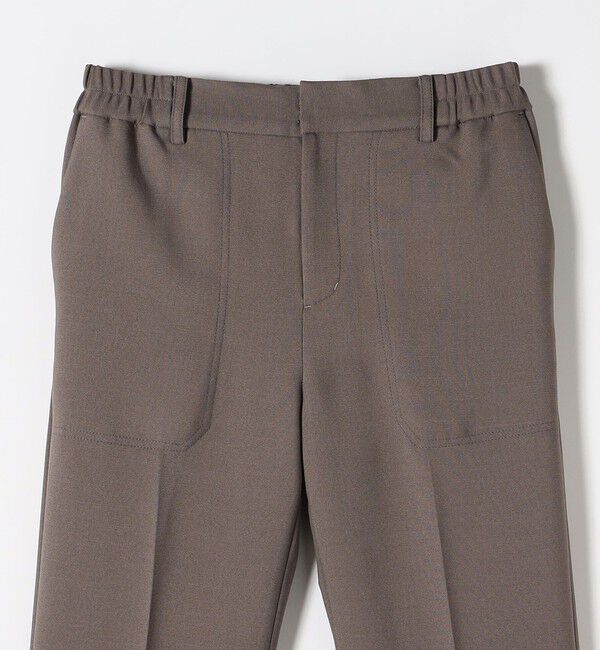 SHIPS any「SHIPS any:〈洗濯機可能〉ダブルクロス セミフレア パンツ［NAVY BLUE］」|その他|