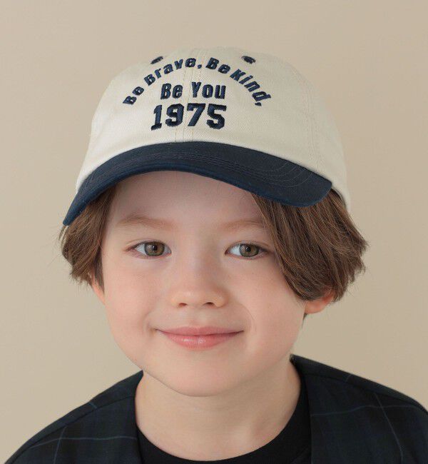 SHIPS KIDS「SHIPS KIDS: 50th ANNIV  刺繍 ツイル ロゴ キャップ」|キャップ・キャスケット|