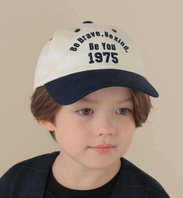 SHIPS KIDS「SHIPS KIDS: 50th ANNIV  刺繍 ツイル ロゴ キャップ」|キャップ・キャスケット|