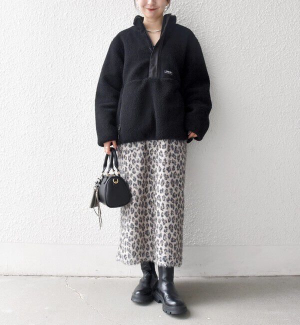 SHIPS any「【SHIPS any別注】TAION:〈洗濯機可能〉ボア ハイネック プルオーバー」|その他|