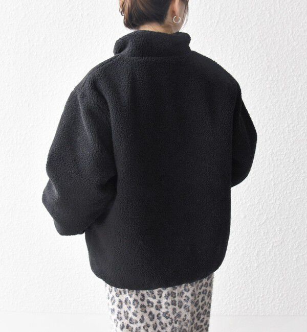 SHIPS any「【SHIPS any別注】TAION:〈洗濯機可能〉ボア ハイネック プルオーバー」|その他|