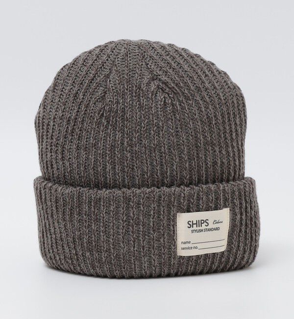 SHIPS Colors 「SHIPS Colors:〈手洗い可能〉アゼ ニット キャップ」|ニット帽|