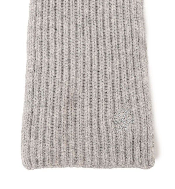 SHIPS for women「細幅 刺繍 ニット マフラー」|マフラー|