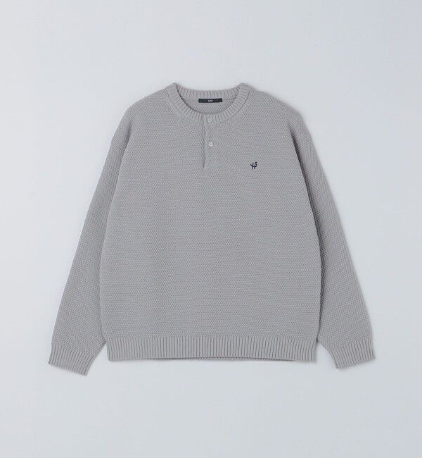 SHIPS「【WEB限定】SHIPS: ヘンリーネック レイヤード ニット」|ニット・セーター|