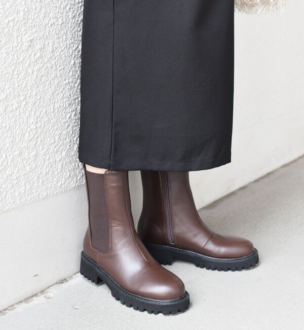 SHIPS Colors 「SHIPS Colors:サイドゴア ブーツ◇」|ショートブーツ|