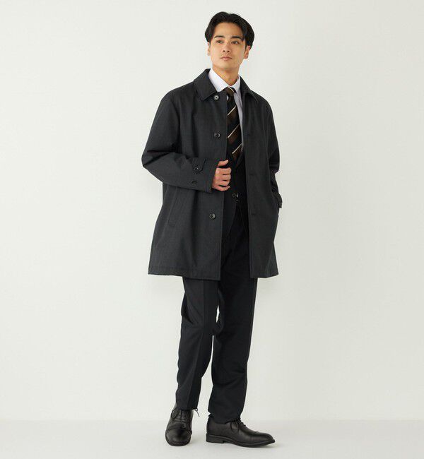 SHIPS Colors 「SHIPS Colors:〈撥水・防風〉sorona(R) 中綿 ステンカラーコート」|ステンカラーコート|