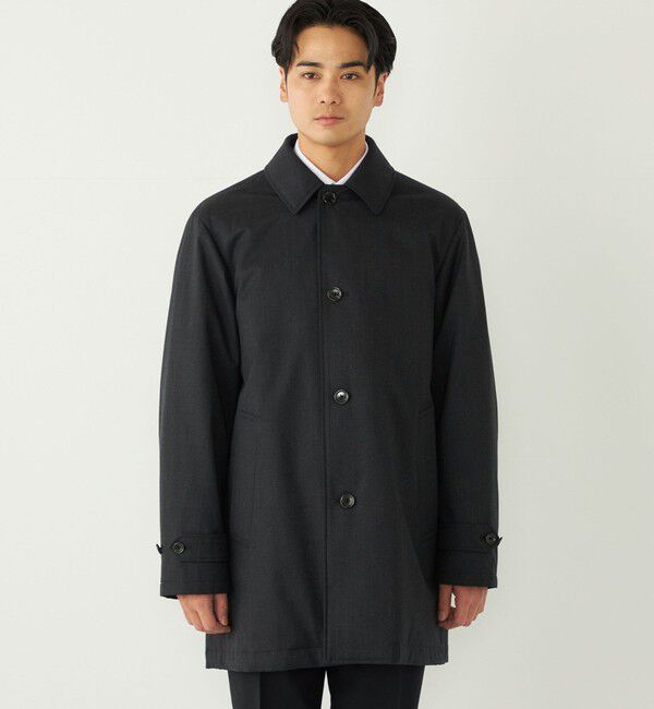 SHIPS Colors 「SHIPS Colors:〈撥水・防風〉sorona(R) 中綿 ステンカラーコート」|ステンカラーコート|