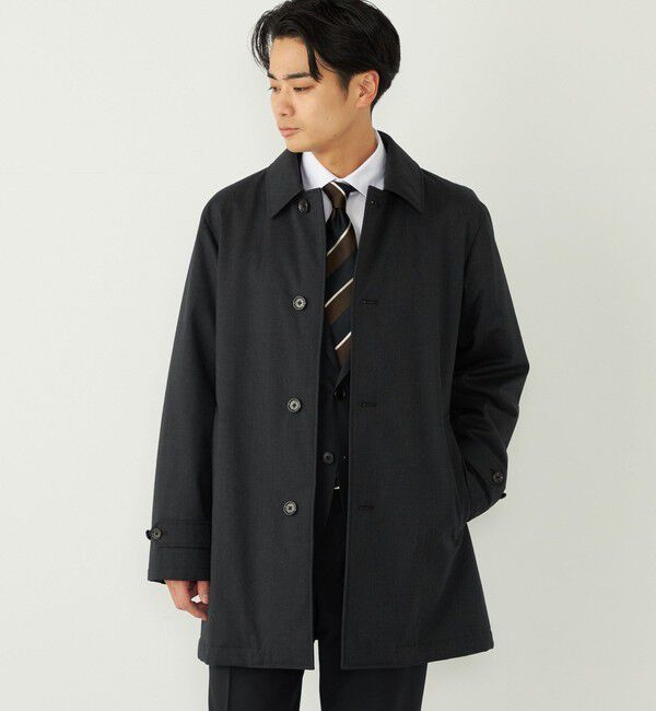 SHIPS Colors 「SHIPS Colors:〈撥水・防風〉sorona(R) 中綿 ステンカラーコート」|ステンカラーコート|