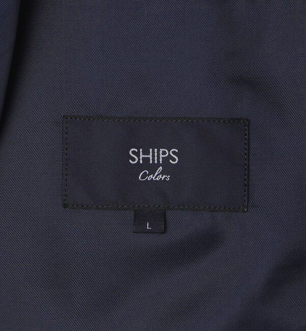 SHIPS Colors 「SHIPS Colors:〈撥水・防風〉sorona(R) 中綿 ステンカラーコート」|ステンカラーコート|