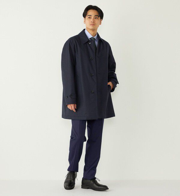 SHIPS Colors 「SHIPS Colors:〈撥水・防風〉sorona(R) 中綿 ステンカラーコート」|ステンカラーコート|