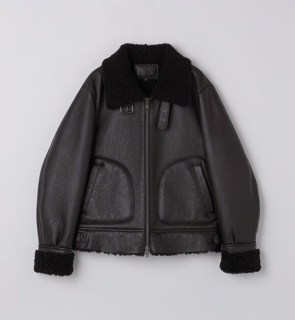 SHIPS「SHIPS: ムートン ジャケット B-3」|その他|