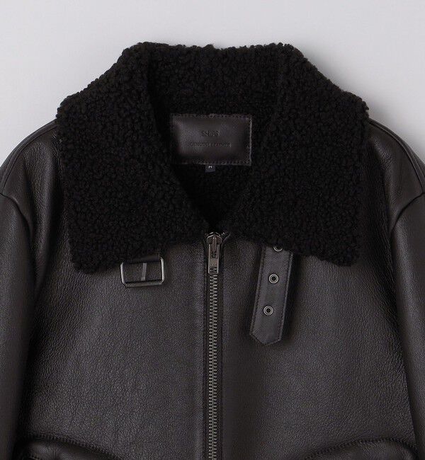 SHIPS「SHIPS: ムートン ジャケット B-3」|その他|