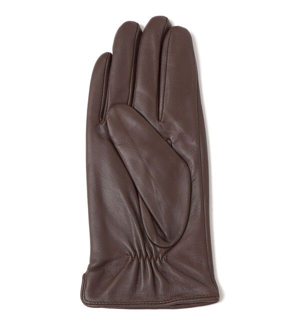 SHIPS for women「カシミヤ ライニング レザー グローブ」|手袋|